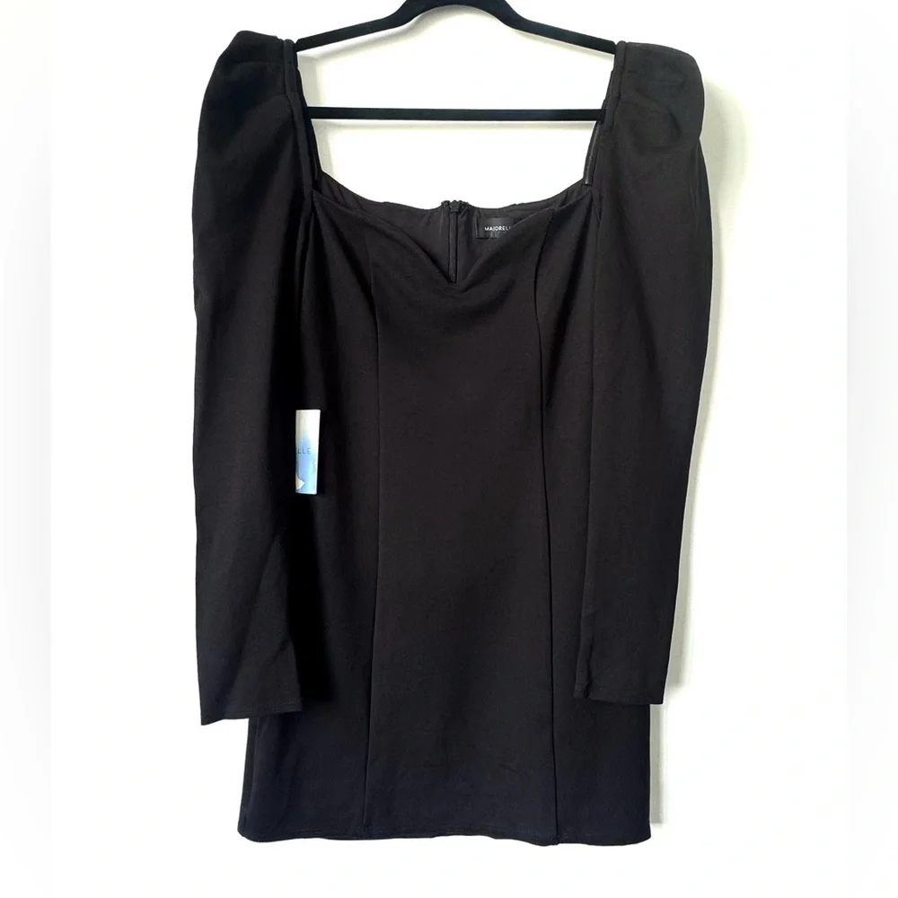 Revolve Majorelle Fleur Long Sleeve Mini Dress in Black - Size S - Picture 9 of 14